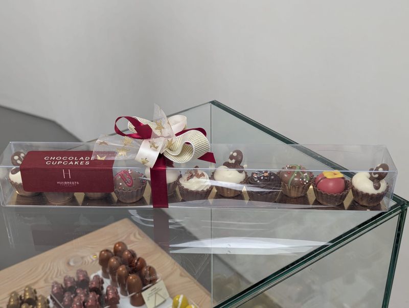 Kerst cupcake bonbons Kerst cupcake bonbons