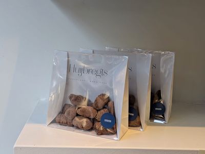 Vegan slagroomtruffels Vegan slagroomtruffels