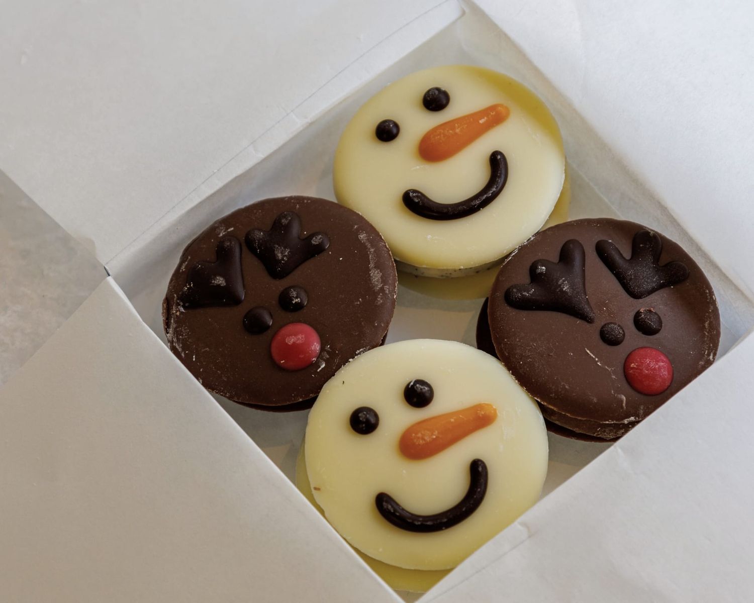 Kerst - Macaron bonbons