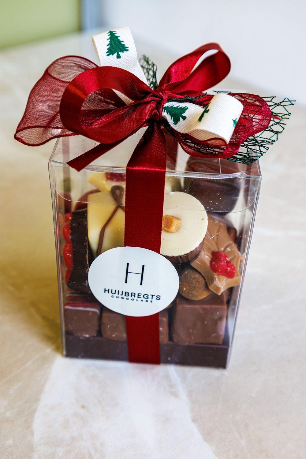Assorti Kerst - transparante giftbox