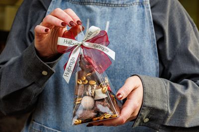 Kerstboom box transparant Kerstboom box transparant
