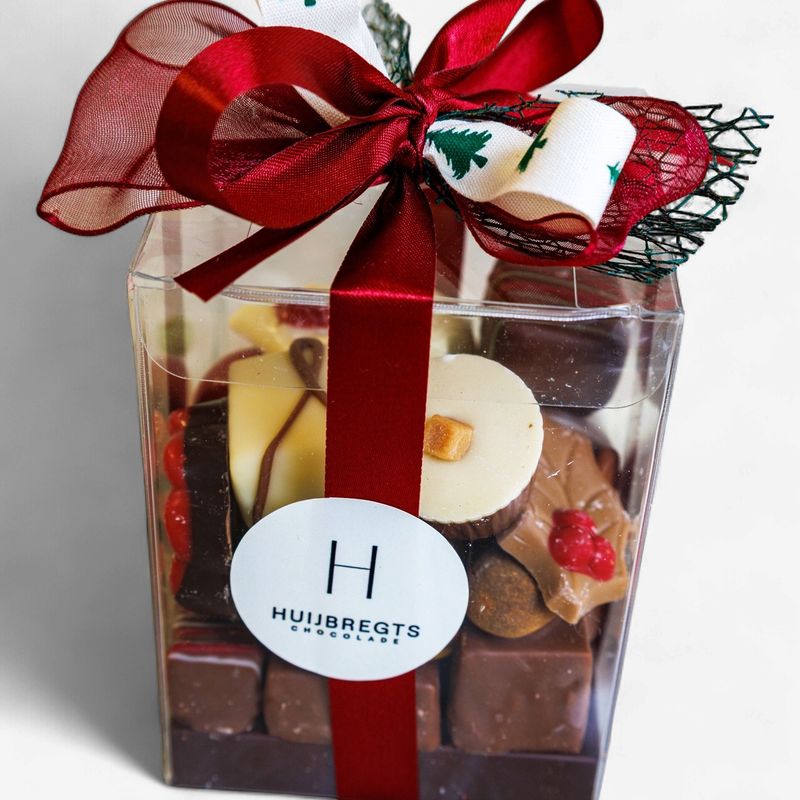 Assorti Kerst - transparante giftbox