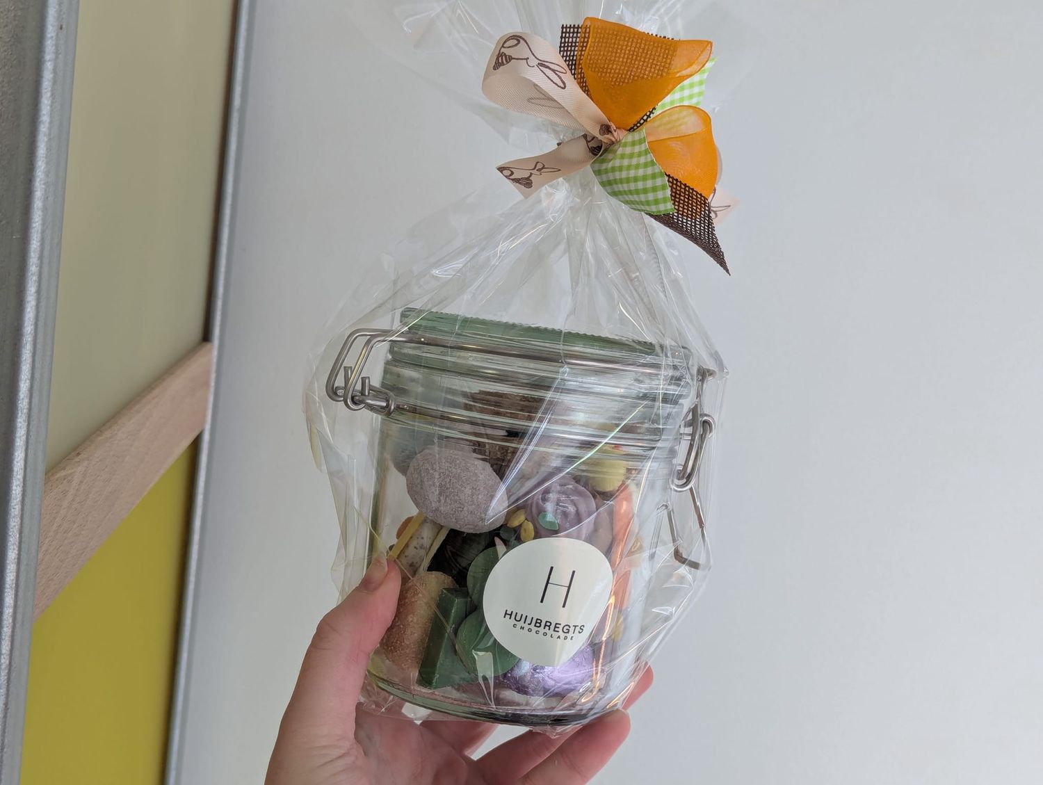 Weckpot paas chocolade