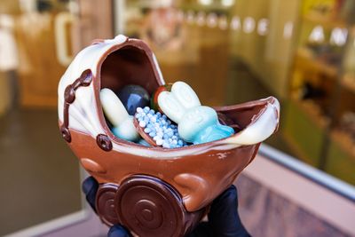 Kinderwagen gevuld