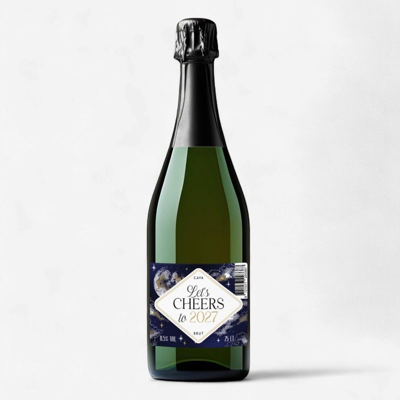 Cava "Let's Cheers To 2027" 11,5%  - 6st