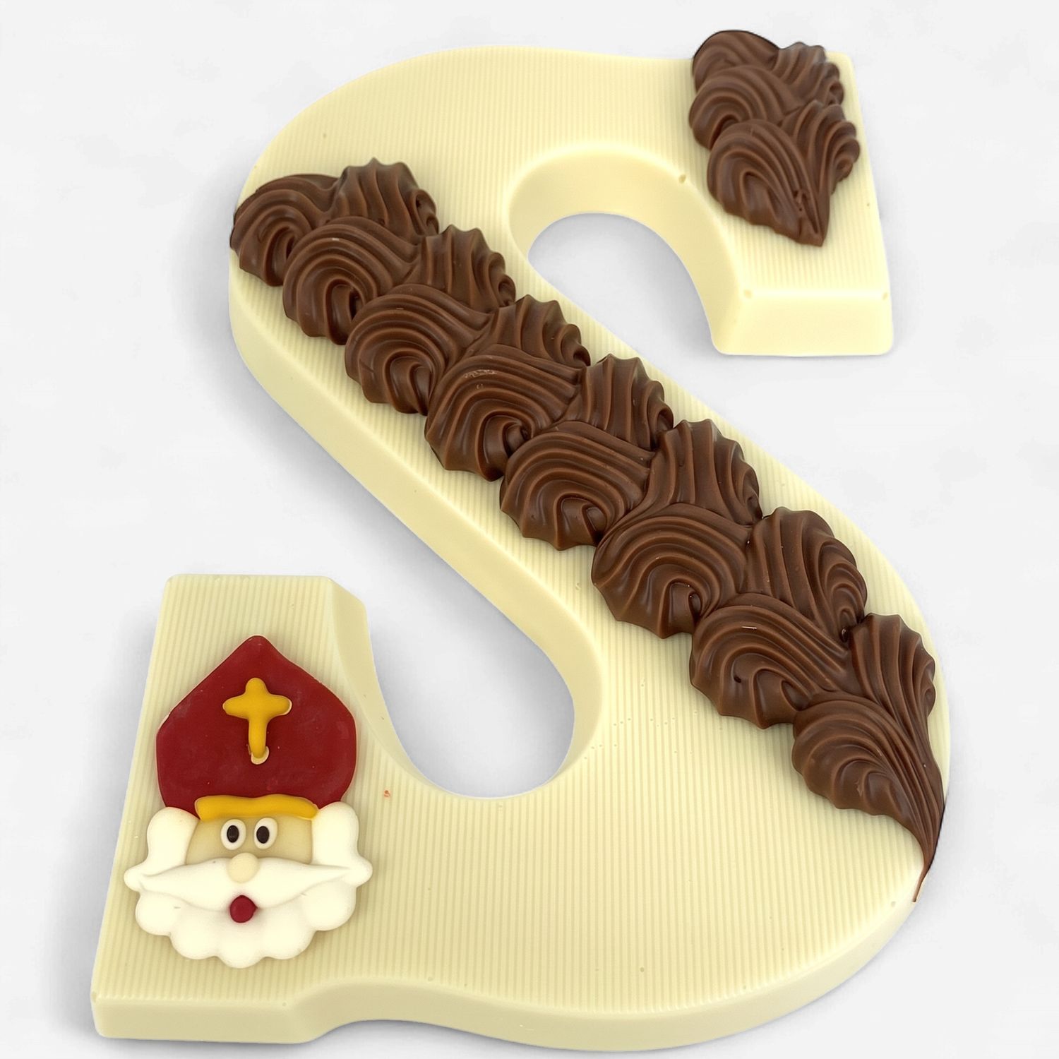 Chocoladeletter luxe wit - 250 gr