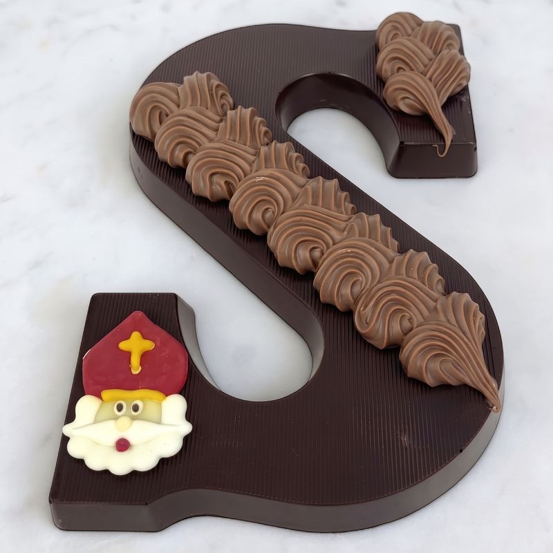 Chocoladeletter luxe puur - Alfabet
