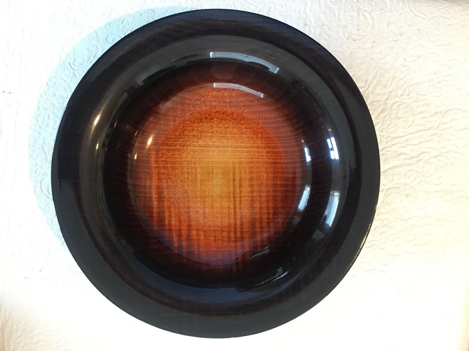 Wood Bowl - Black - SOLD