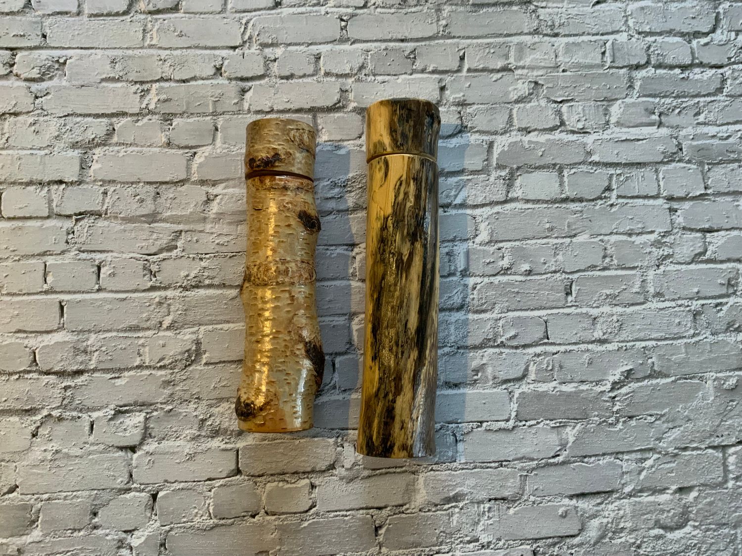Salt and Pepper grinder set.