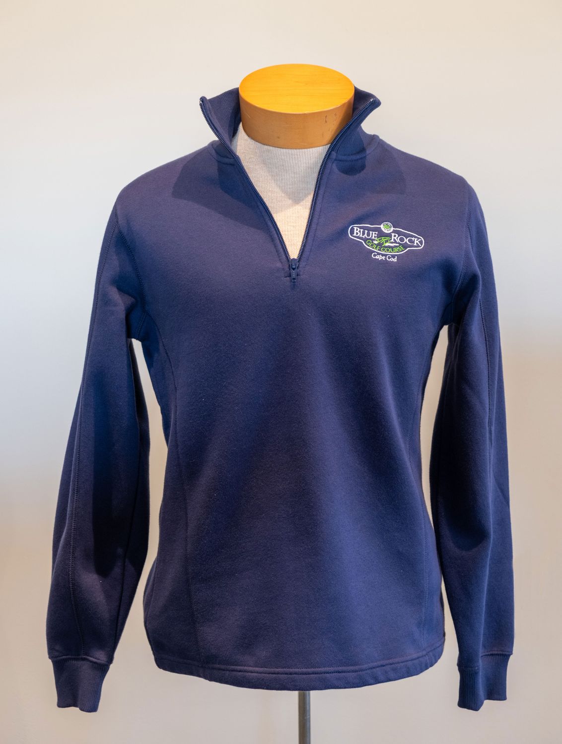 Men's 1/4 Zip Sweatshirt (Navy) XL