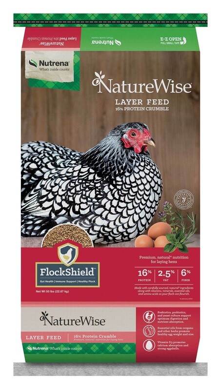 Nature Wise 16% Layer Protein Crumble