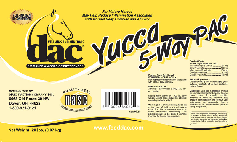 DAC Yucca 5 WAY PAC #40
