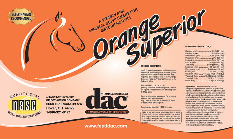 DAC Orange Superior #40