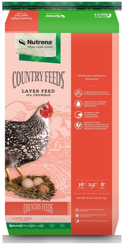 Country Feeds Layer 16% Crumble