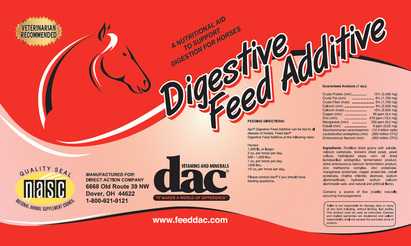 DAC Digestive Feed Additive #40