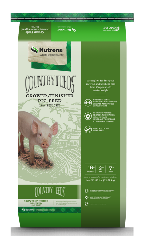 Country Feeds Pig Grower/Finisher 16% PLT