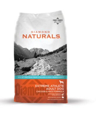 Diamond Naturals Extreme Athlete Dog Food - 40 lb