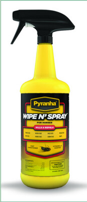 Pyranha EQUINE WIPE N' SPRAY 32-OZ