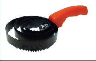 REVERSIBLE CURRY COMB W/ PLASTIC HANDLE