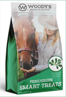 WOODY'S HORSE NUTRITION SMART TREATS FENUGREEK 5-LBS