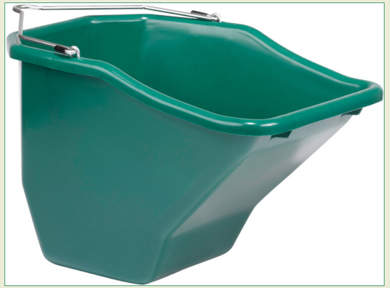 FLAT BACK BETTER BUCKET 20QT GREEN