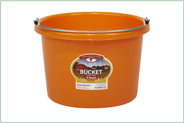 BUCKET 8 qt - ORANGE