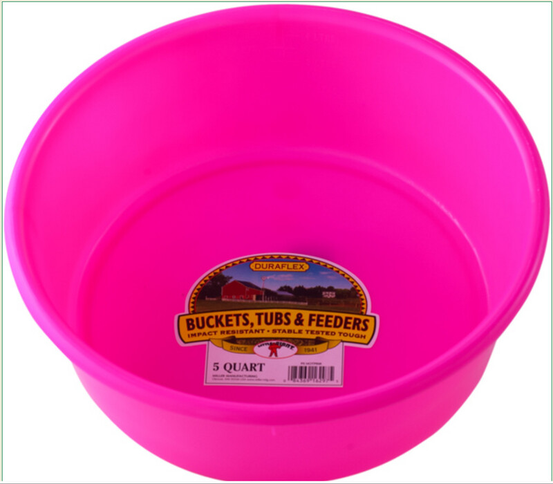 Feed Pan- Hot Pink