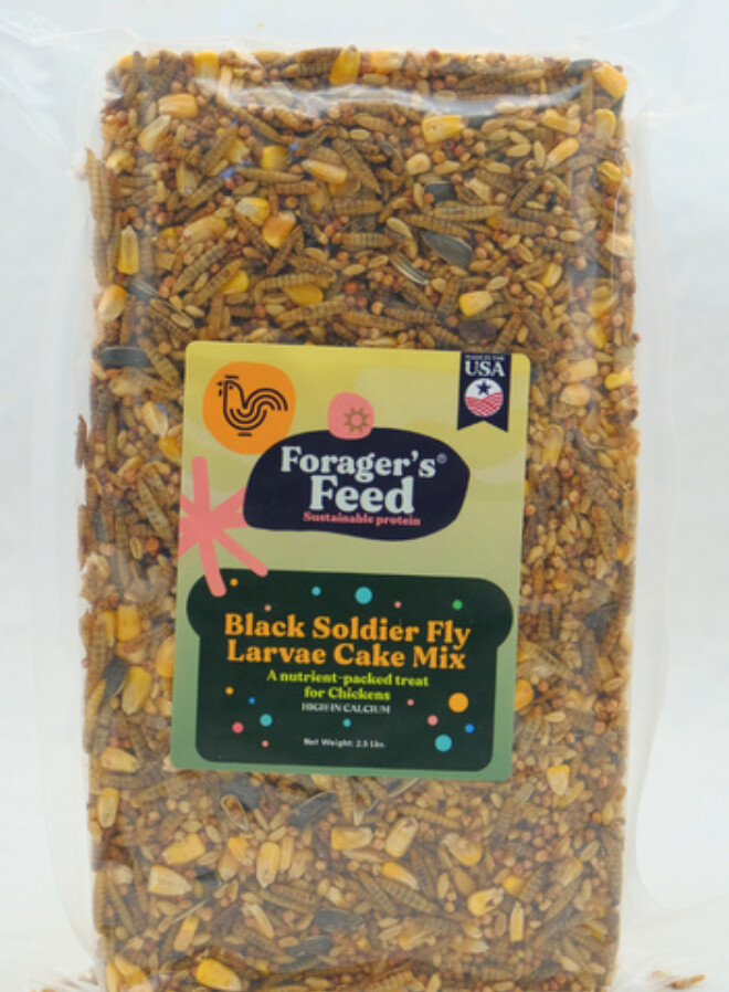 Black Soldier Gly Larvae Cake 1lb