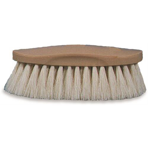 Grip-Fit Brush Showman Soft Natural White Tampico