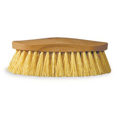 Grip-Fit Brush Workhorse Straw Stiff Synthetic Rice Root