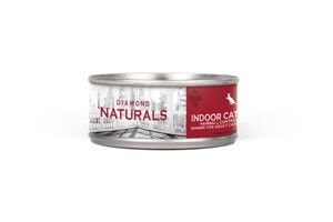 Diamond Naturals Canned Indoor Cat Hairball Control For Adult cats 5.5 oz