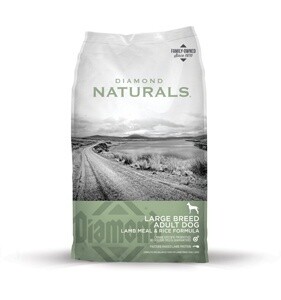 Diamond Naturals Lamb Meal &amp; Rice Formula for Large Adult Dog Breeds 40lb