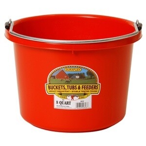 Bucket 8qt-Red