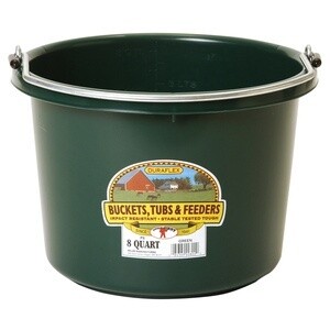 Bucket 8qt- Hunter Green