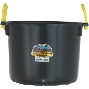 Bucket, Multipurpose 40qt- Black