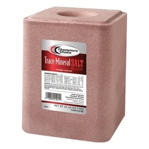 TRACE MINERAL SALT BLOCK - 50 LBS