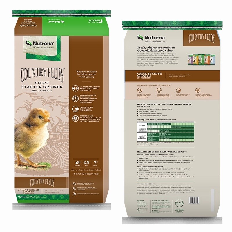 Country Feeds Chick Starter Grower 18%