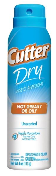 Cutter Dry Insect Repellant Aerosol