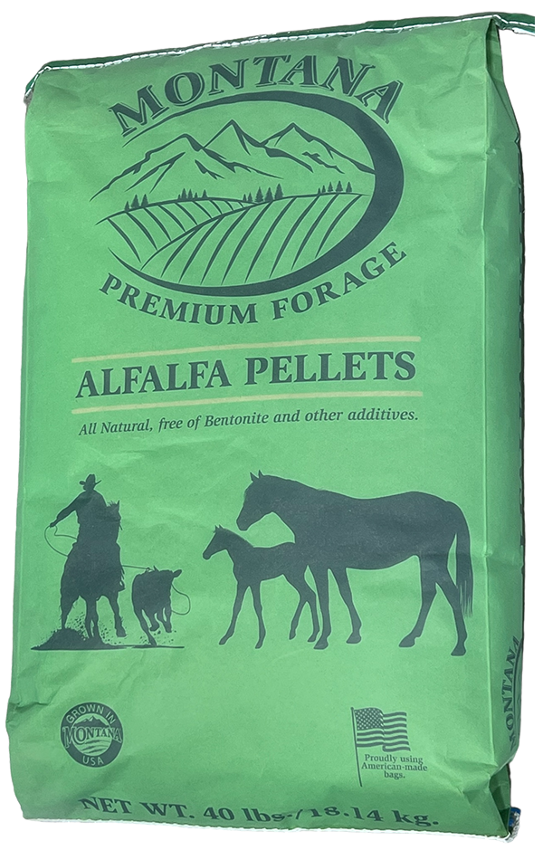 Montana Forage Alfalfa Pellets