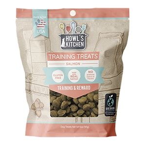 Howl&#39;s Kitchen Salmon Flavor Training Treats - 5 oz