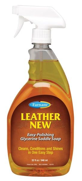 Leather New Easy Polishing Glycerin Saddle Soap Spray 32-oz