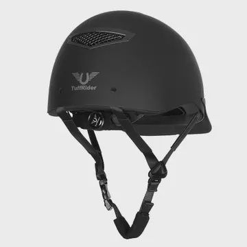 Starter Horse Riding Safety Helmet SEI Certified- Black, Size: SM