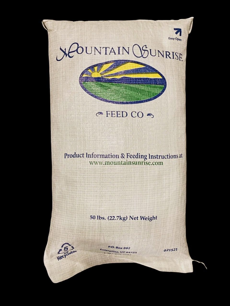 Mountain Sunrise Alfalfa Oat Hay Pellet 50/50