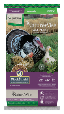 Nature Wise All Flock 20% Pellet