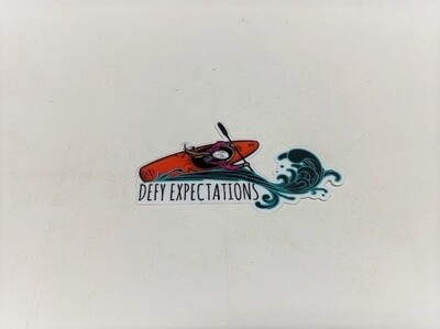 Defy Expectations Sticker