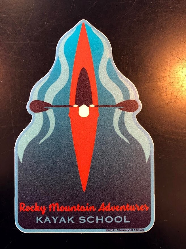 Long Kayak - Sticker