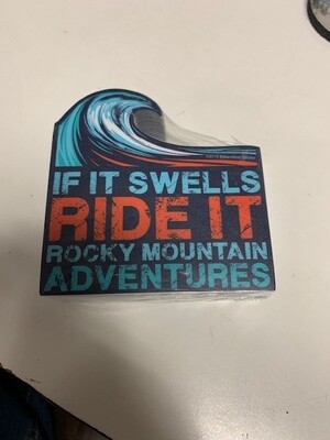 Swells Ride - Sticker