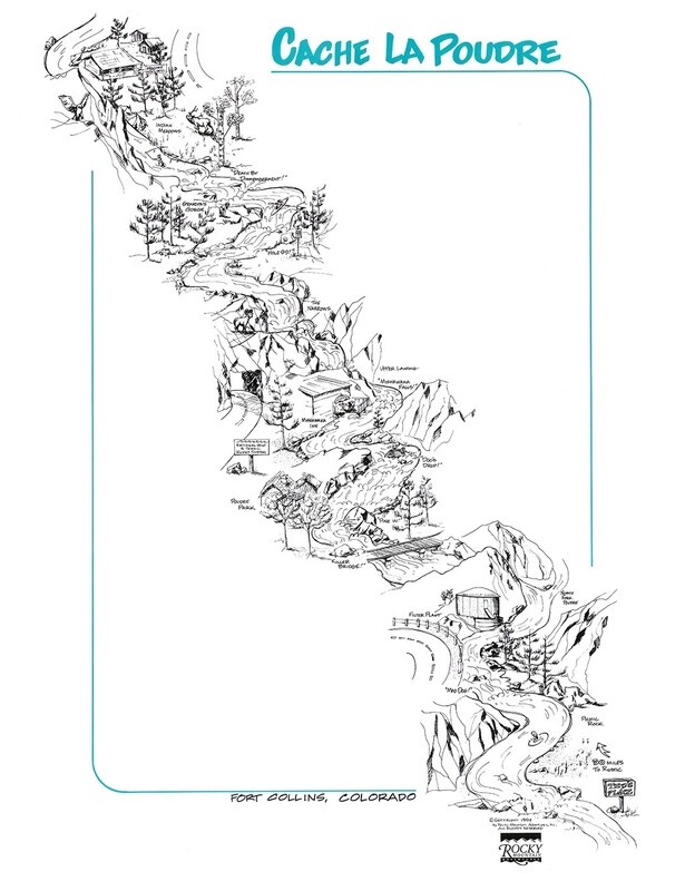 Poudre River Poster