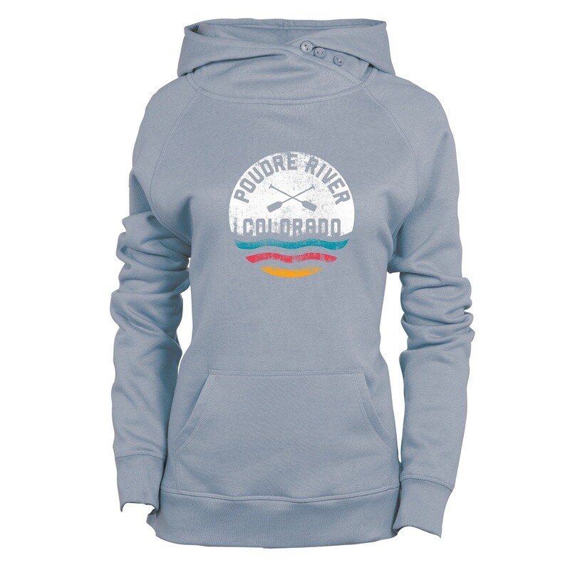 W Cozy Asym Hood