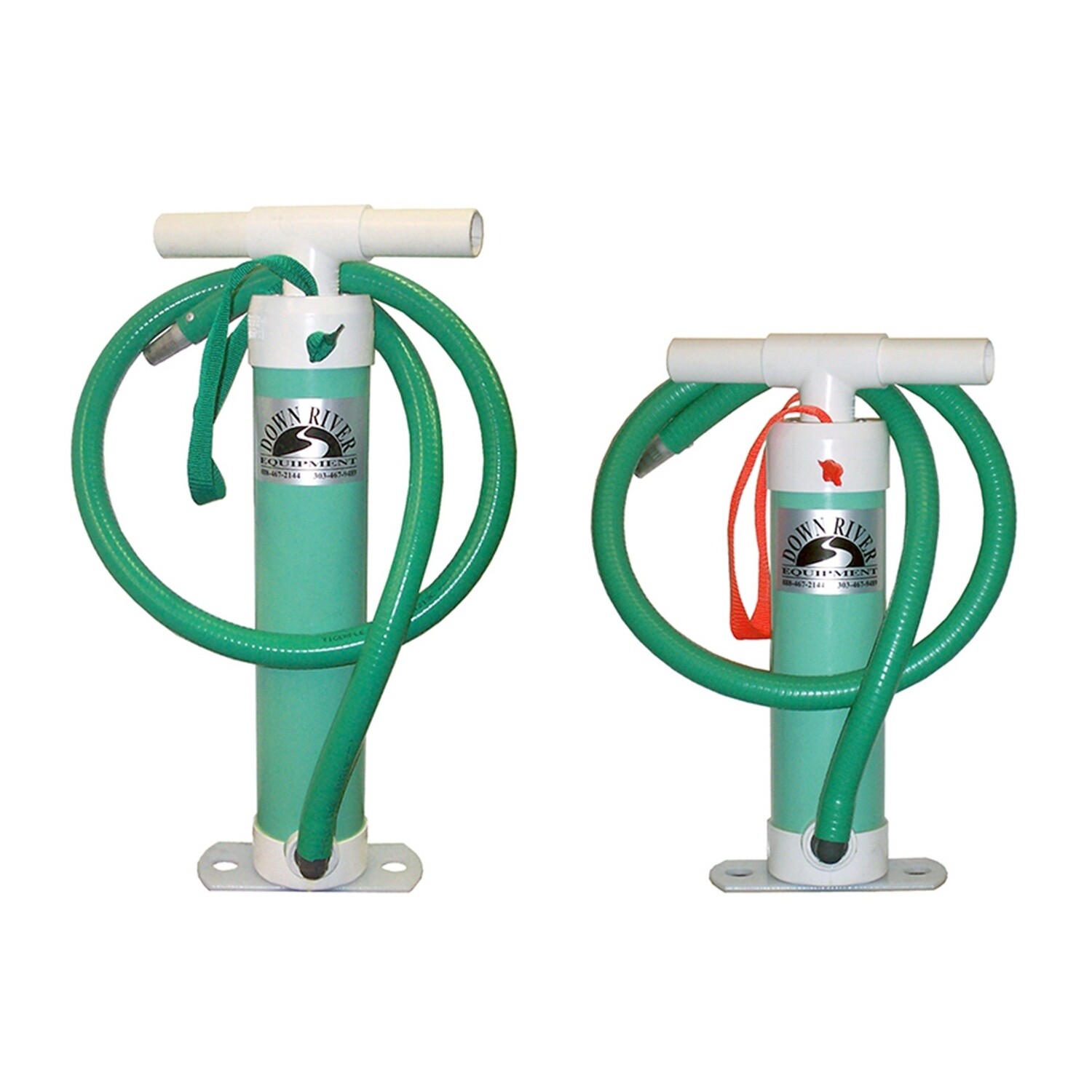 DRE Barrel Pump, Color: White &amp; Green, Size: 4" Shorty